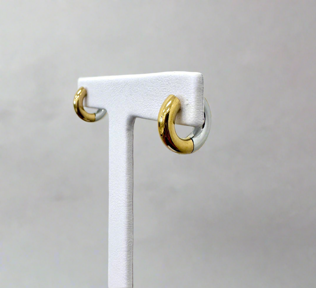 Bi-color hoops