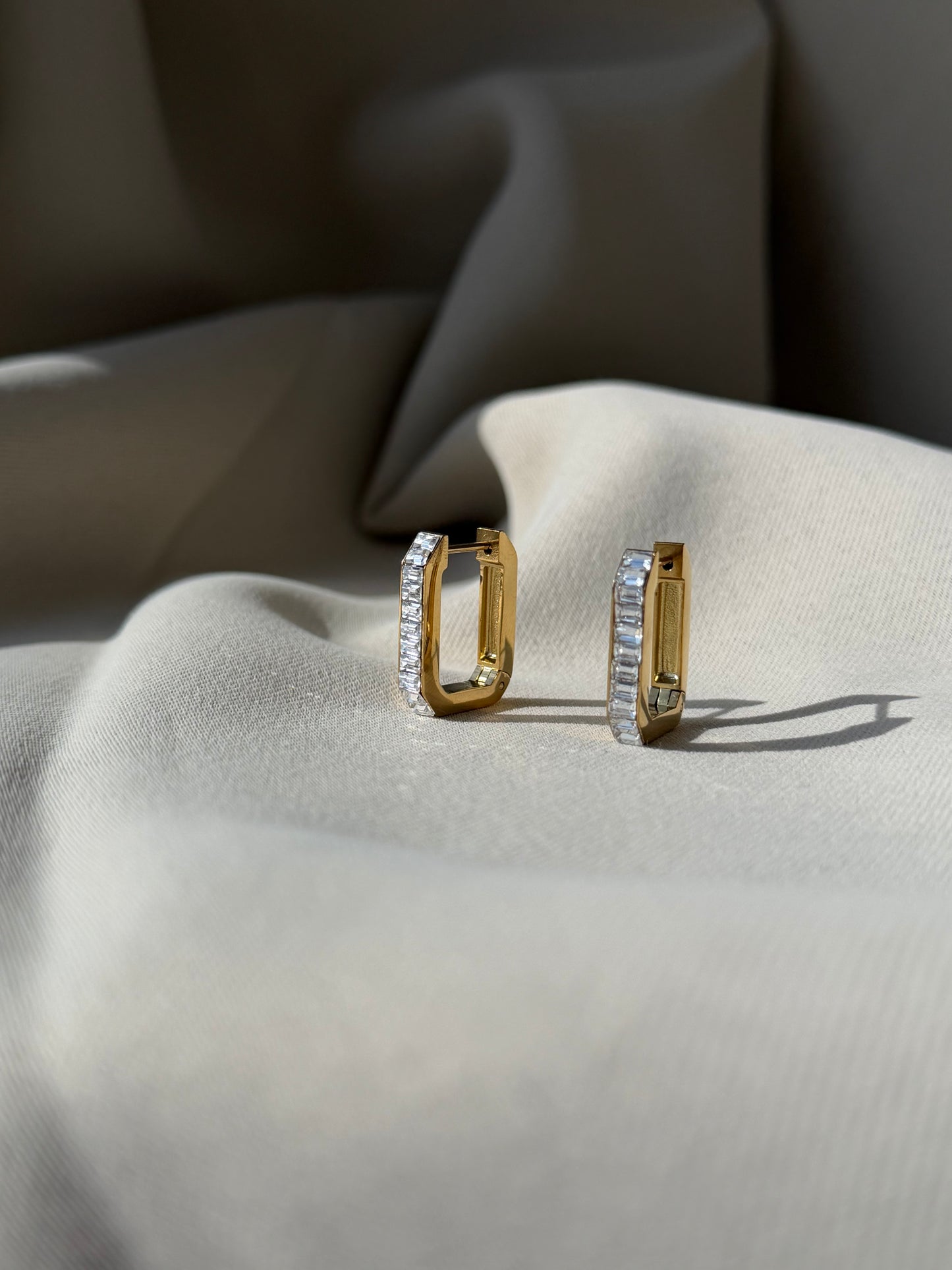 Crystal hoops