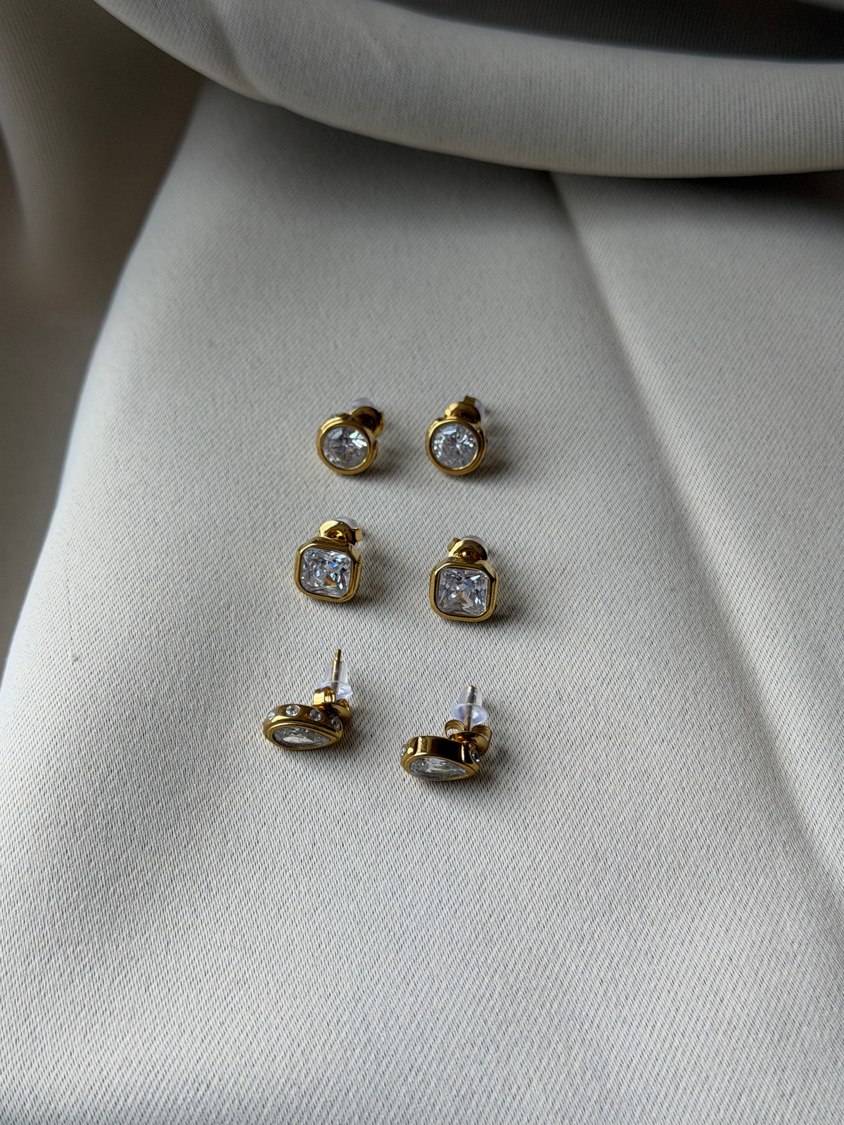 Diamante mini studs