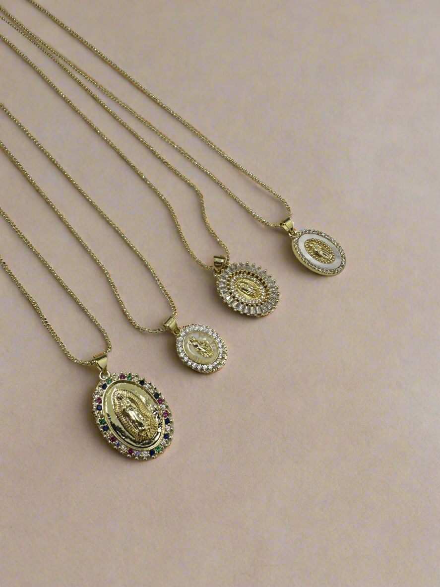 Virgin Mary Necklace