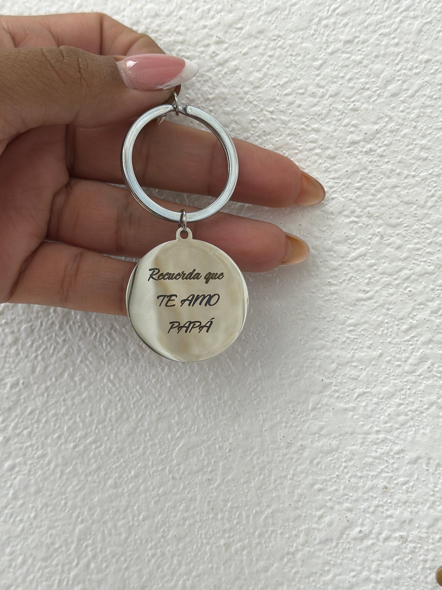 Engraved keychain