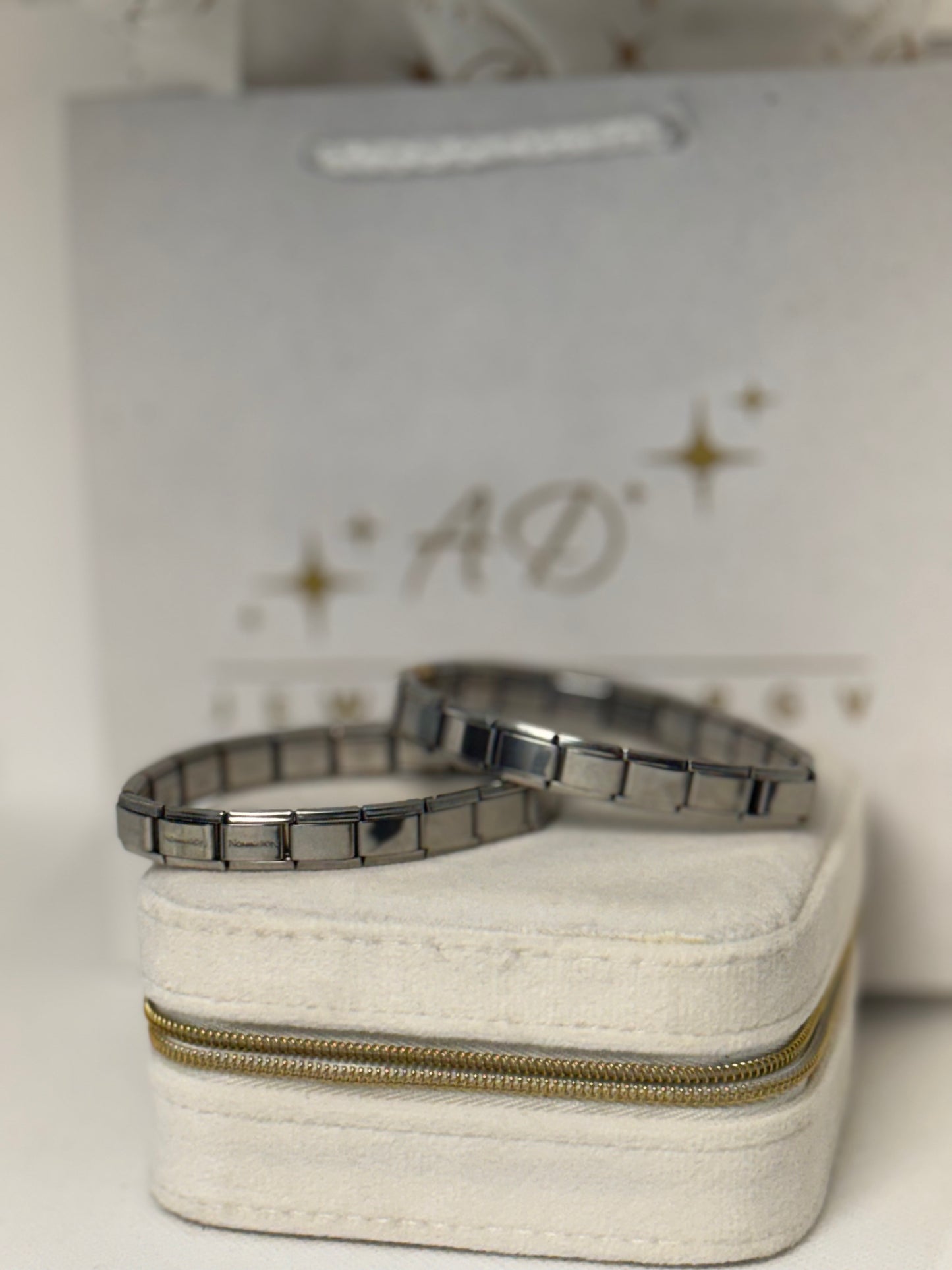 Two tone Italian bracelets