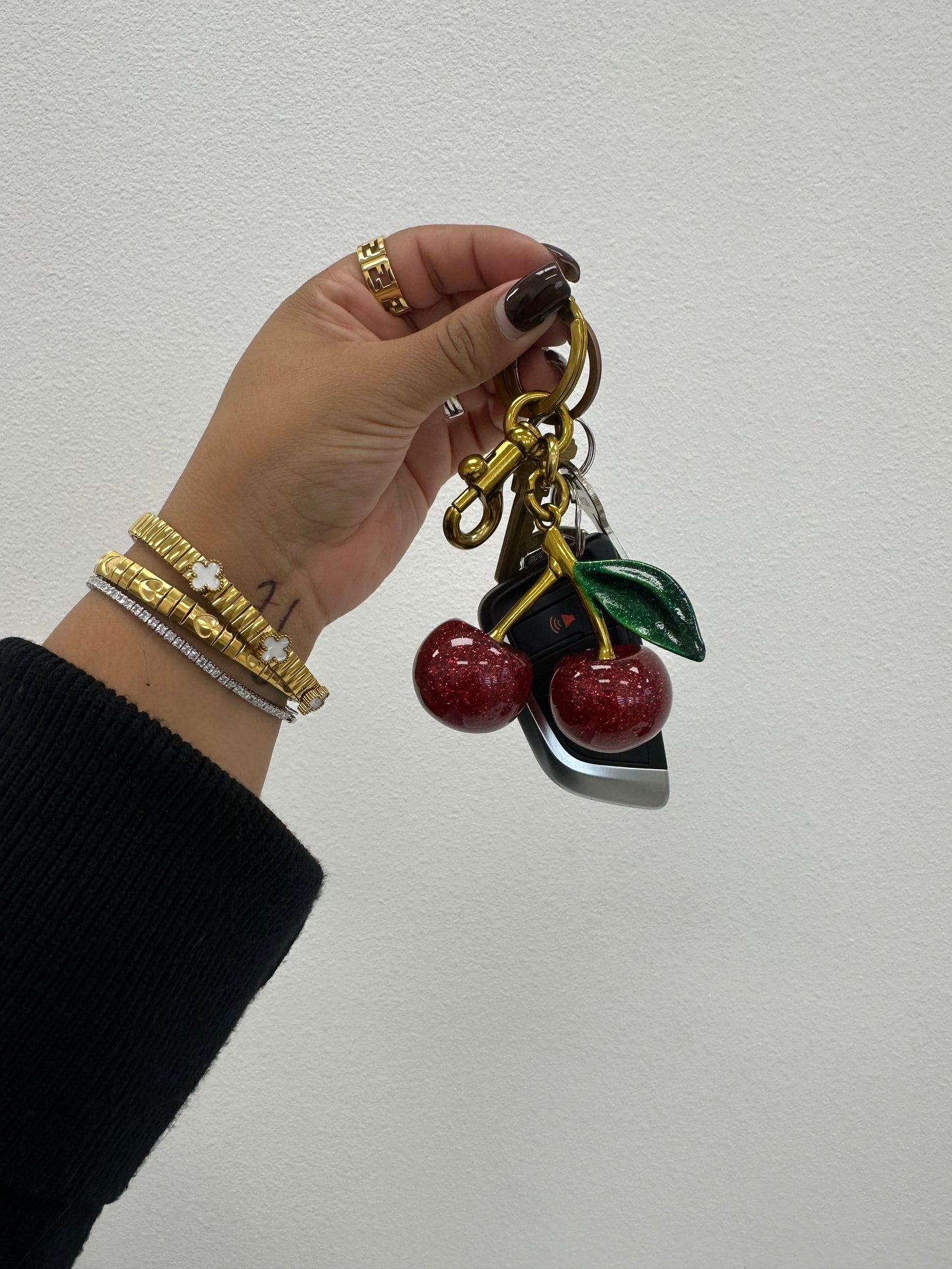 Cherry key chain