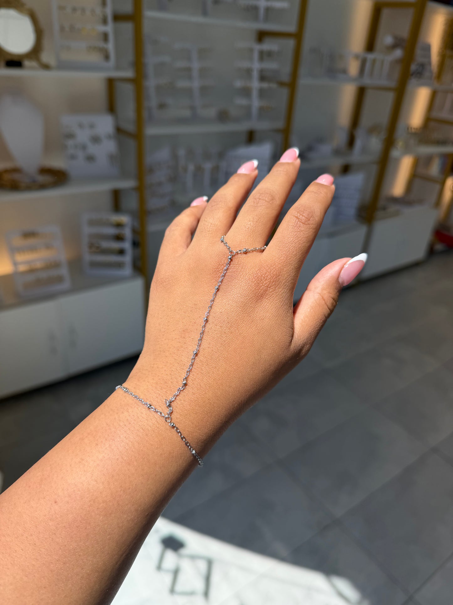 Mini Beaded Handchain