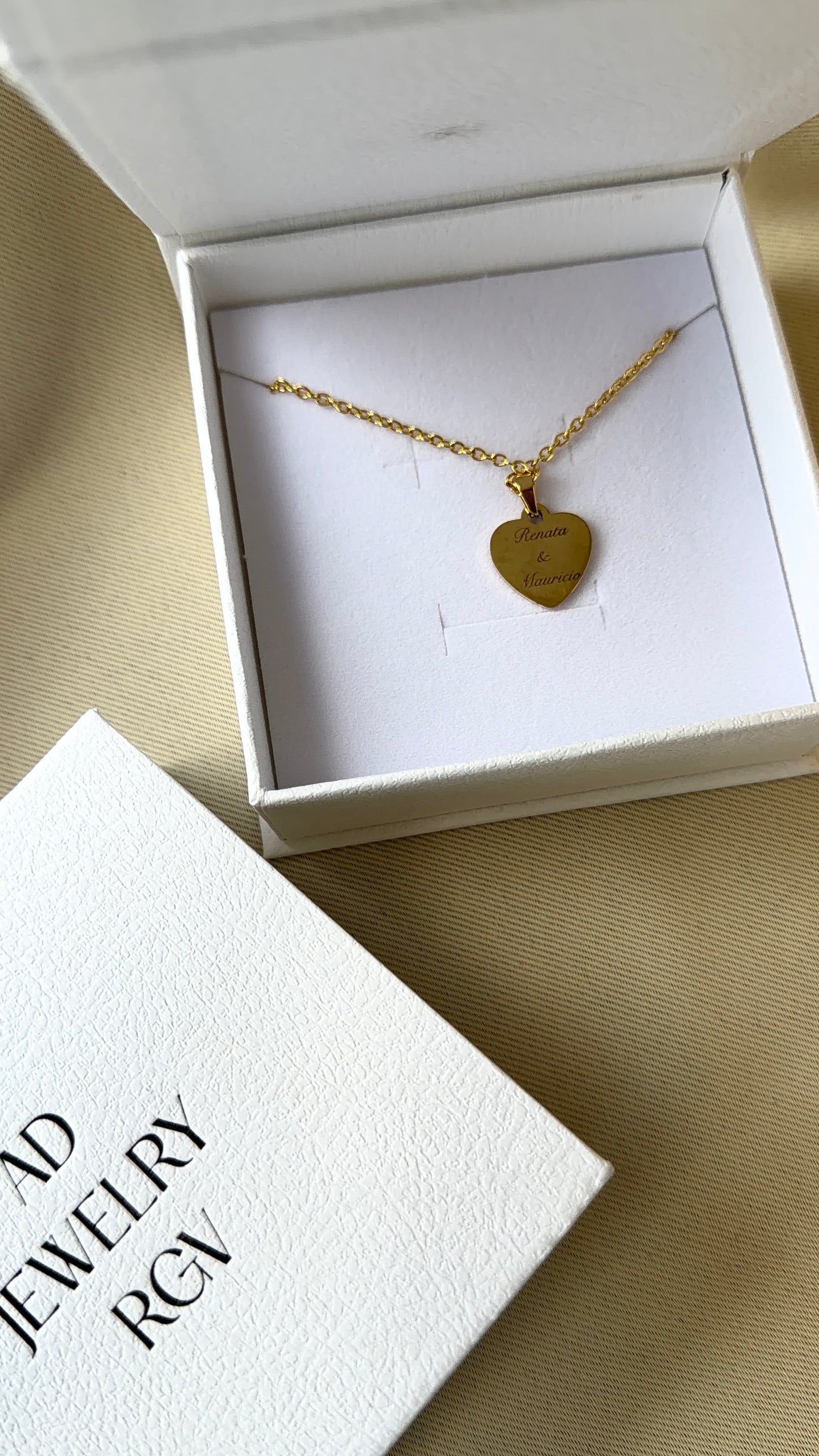 Engraved jewelry