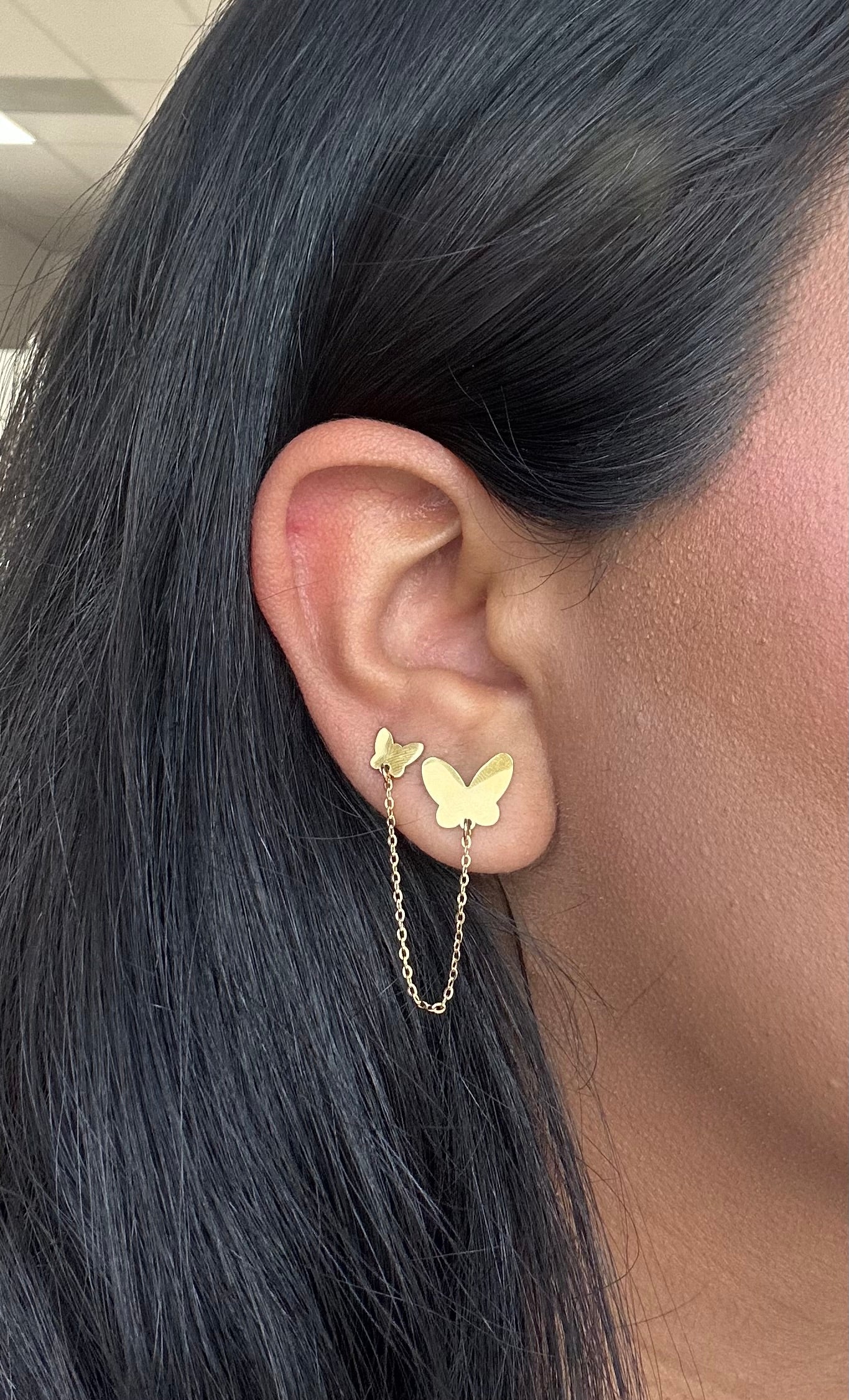 Double earrings