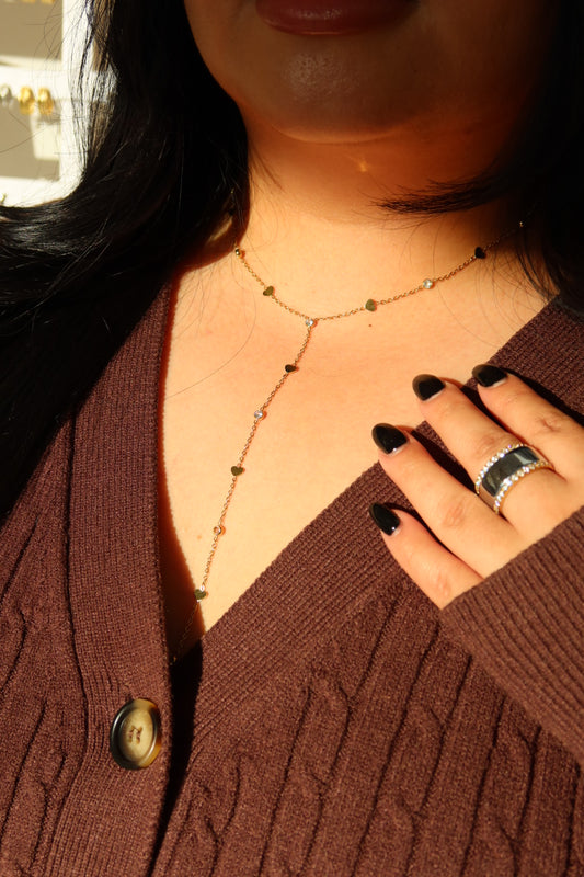 Laura Tie Necklace