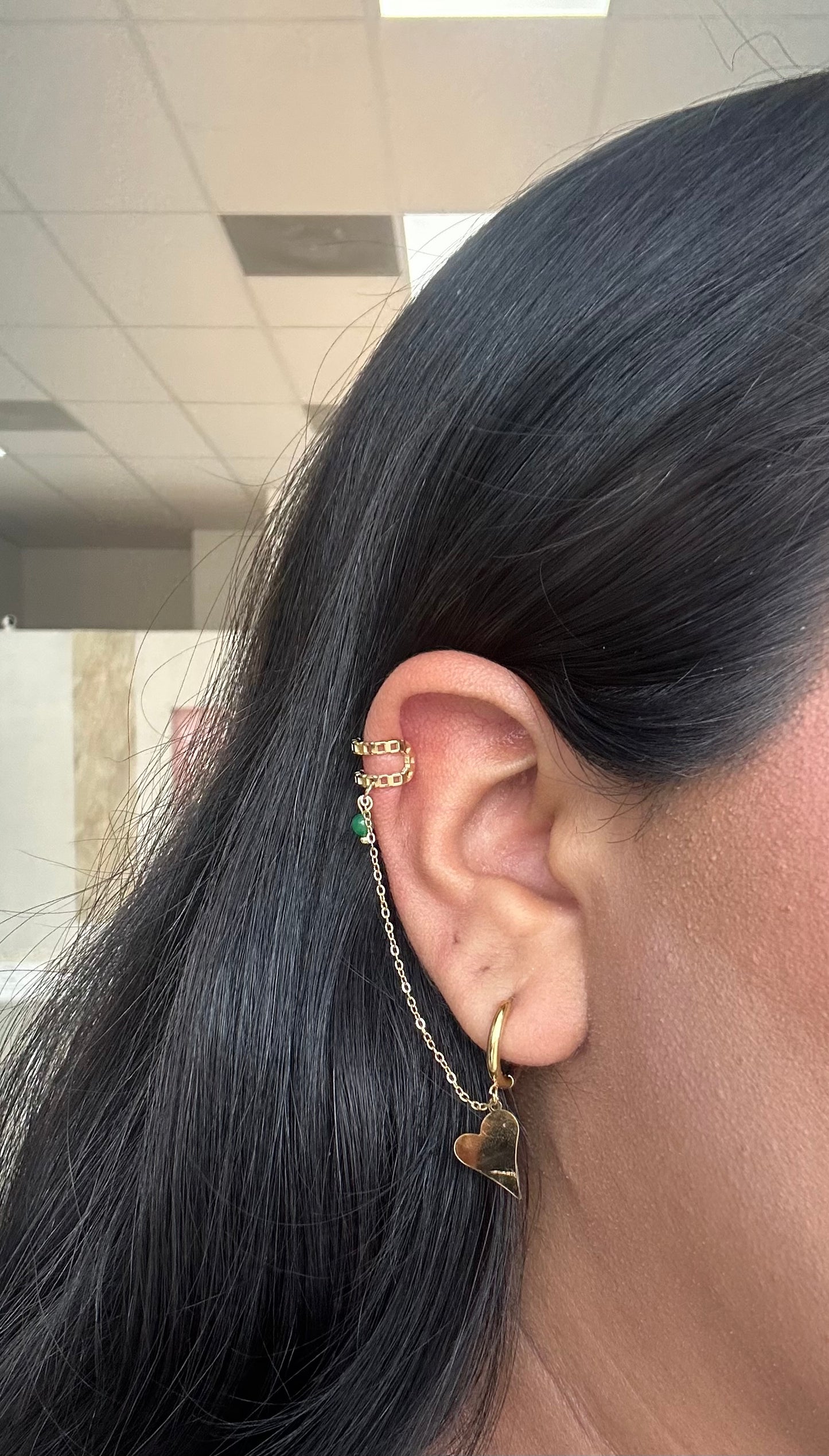 Double earrings
