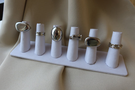 Silver Adjustable rings