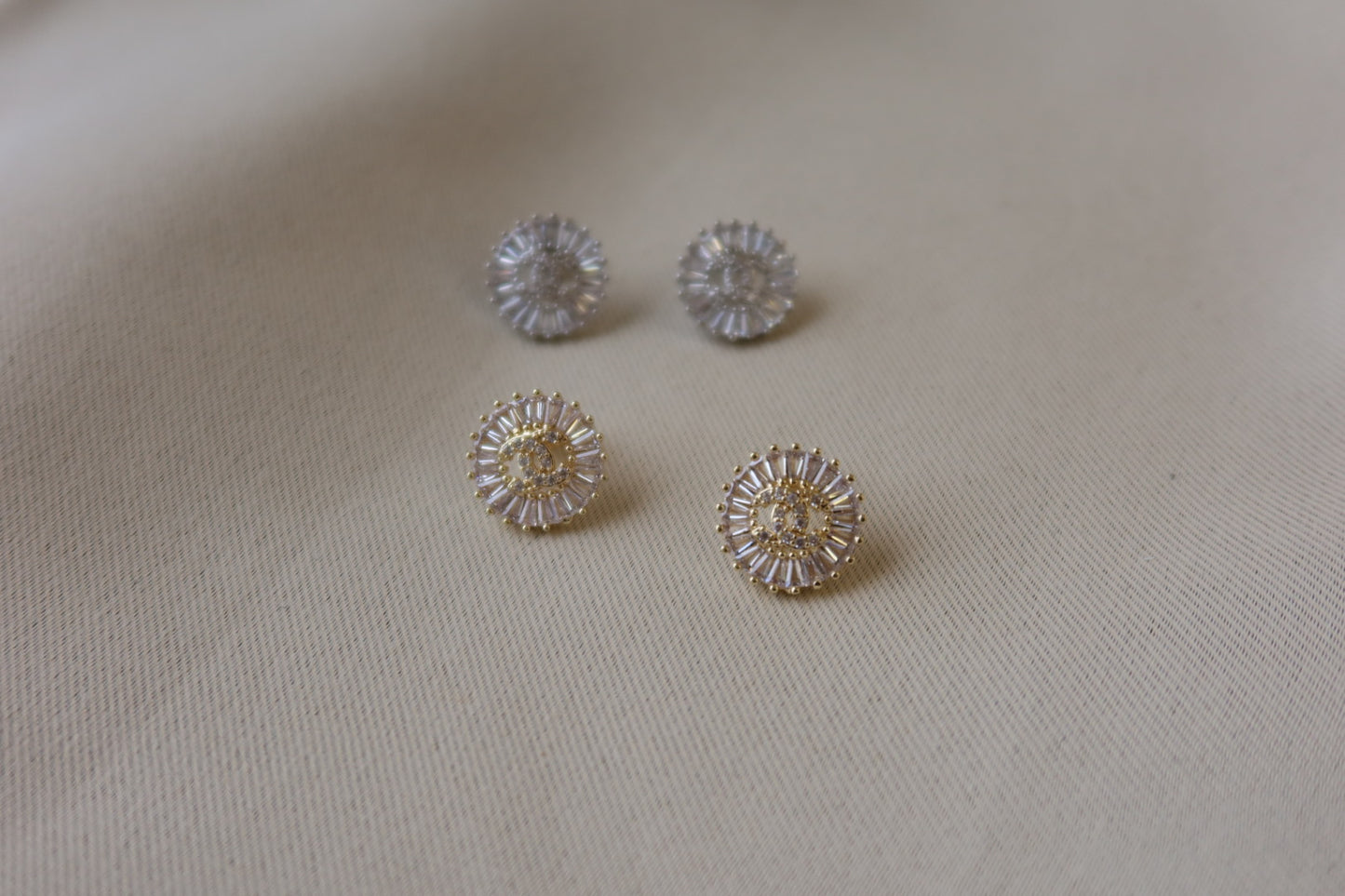CC earrings
