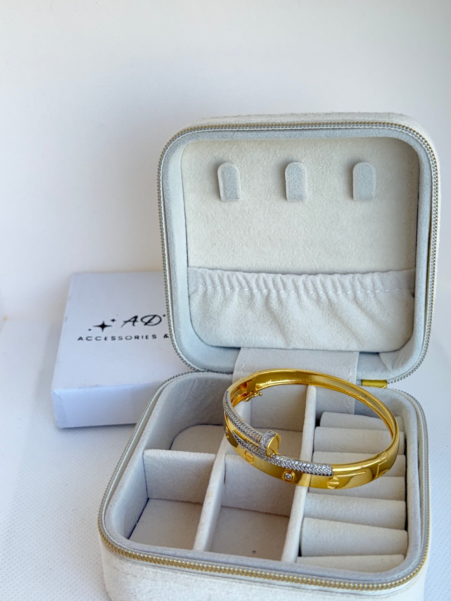 Cartier bangle two tone