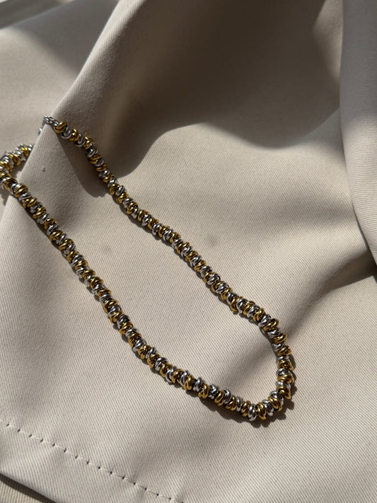 Two Tone Veré Necklace