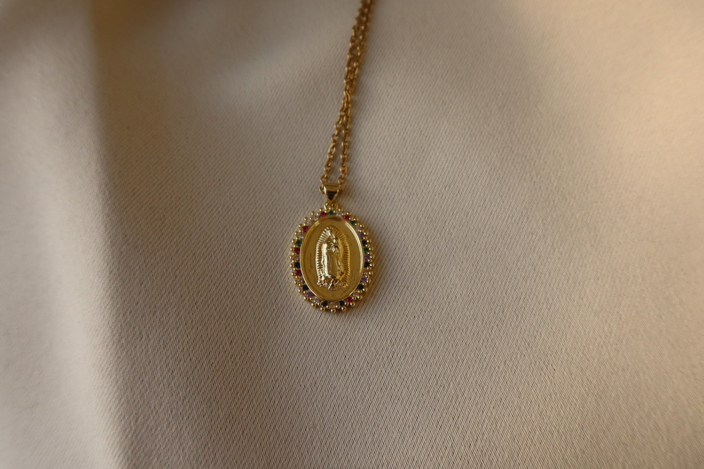 Virgin Mary Necklace