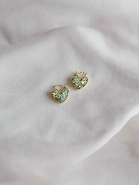 Amore sparkling earrings