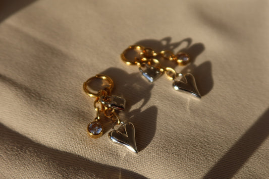 Cupid love earrings