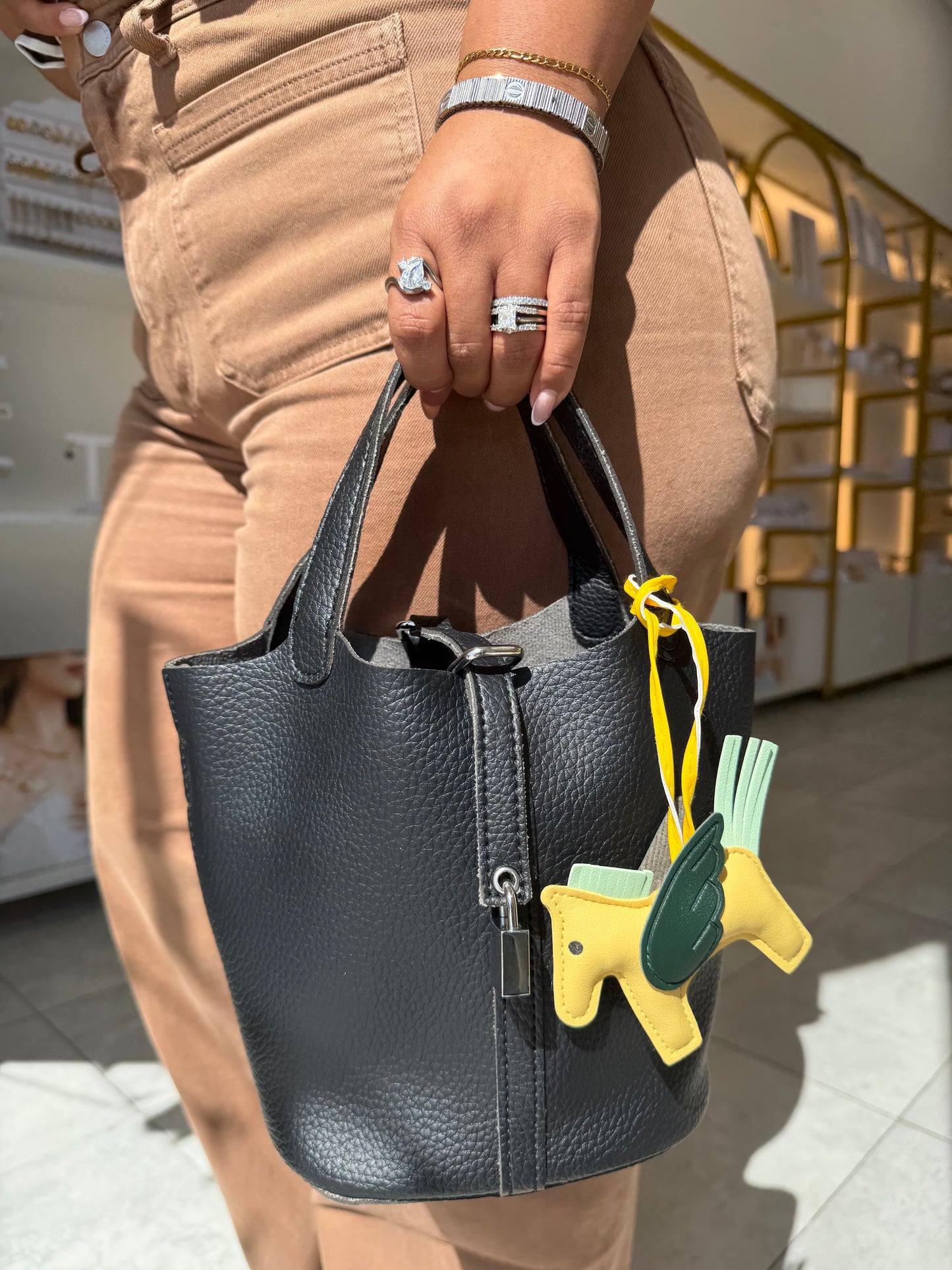 Clemence Bucket Bag