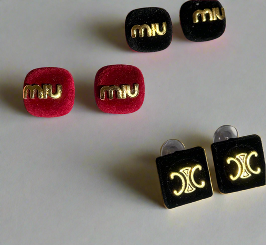 Velvet earrings