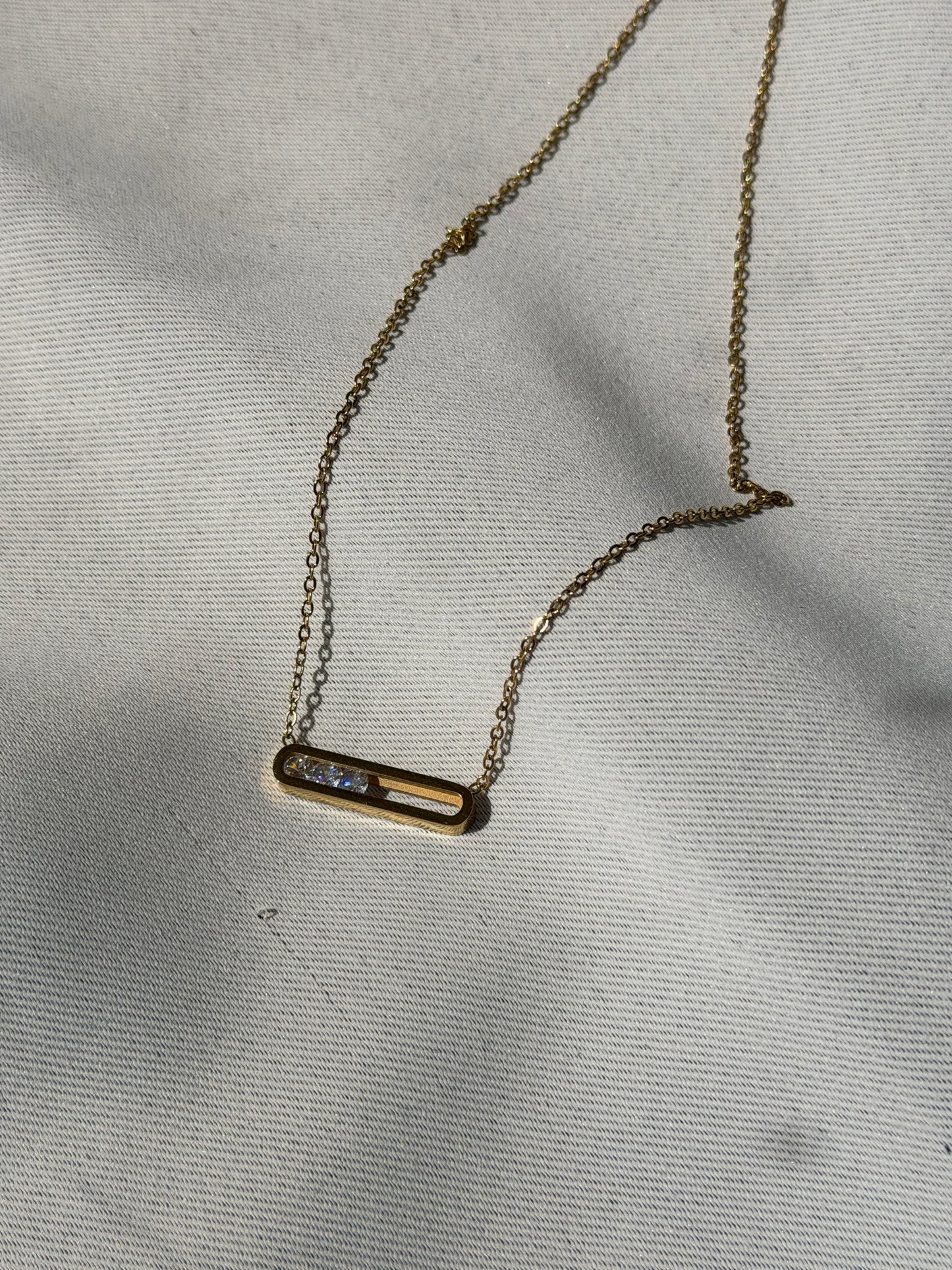 3 Stone Necklace
