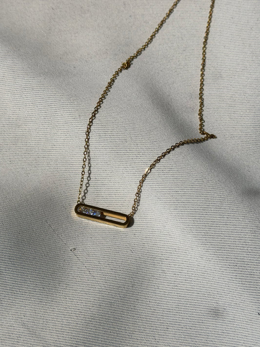 3 Stone Necklace