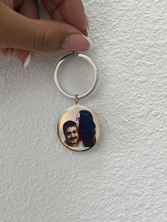 Engraved keychain