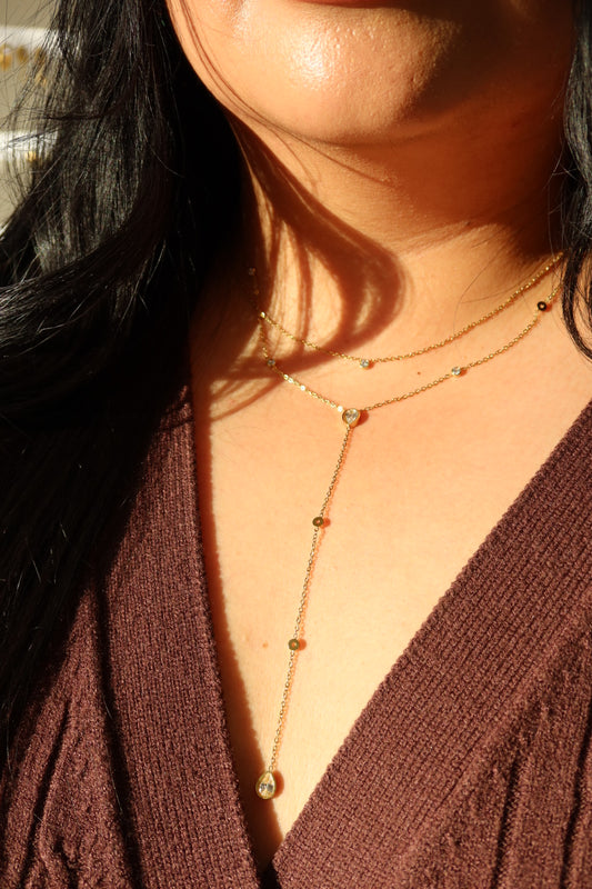 Celeste Tie Necklace