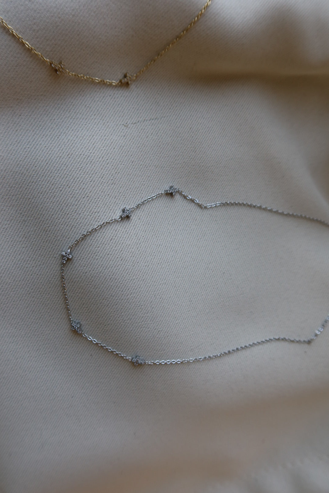 Mini cross necklace
