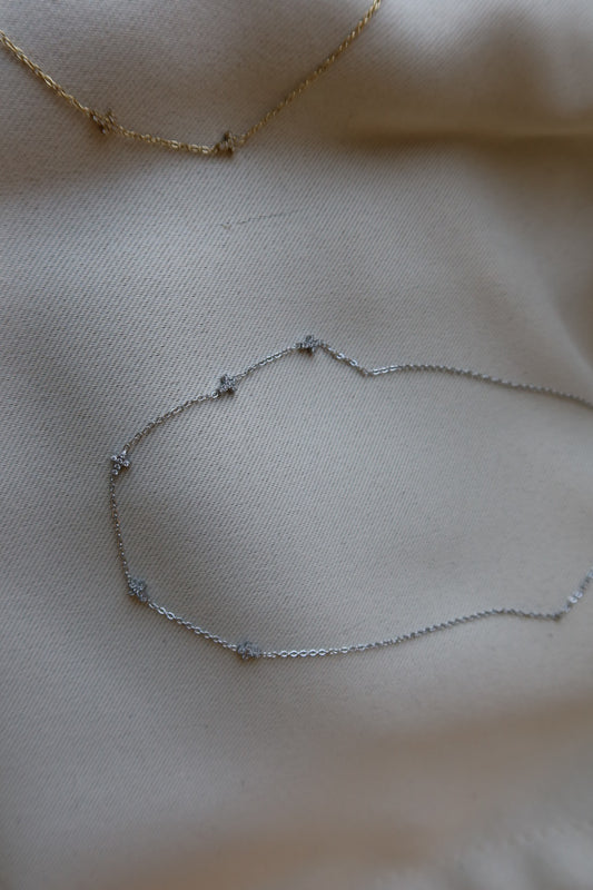 Mini cross necklace