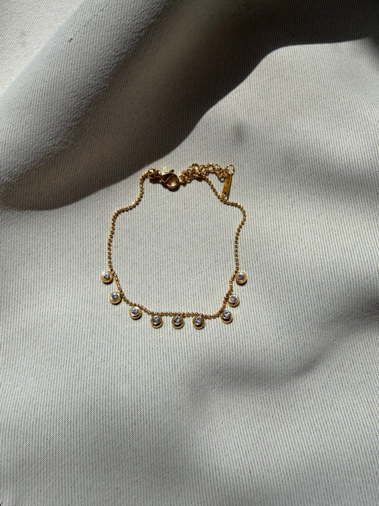 Round CZ bracelet