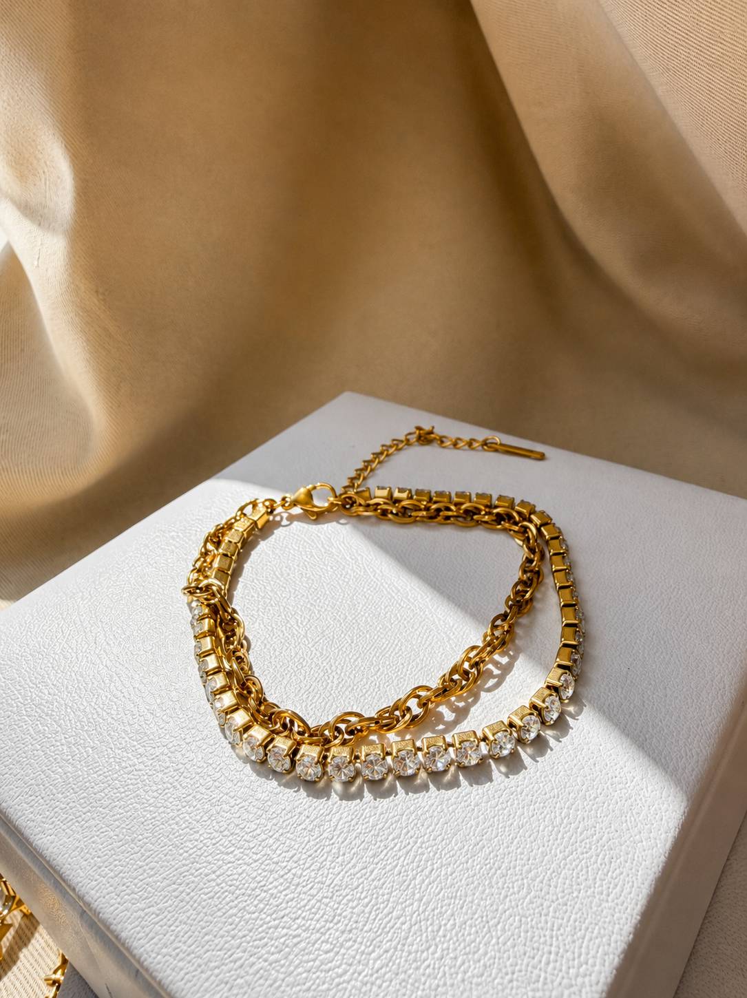 Tennis Double Bracelet