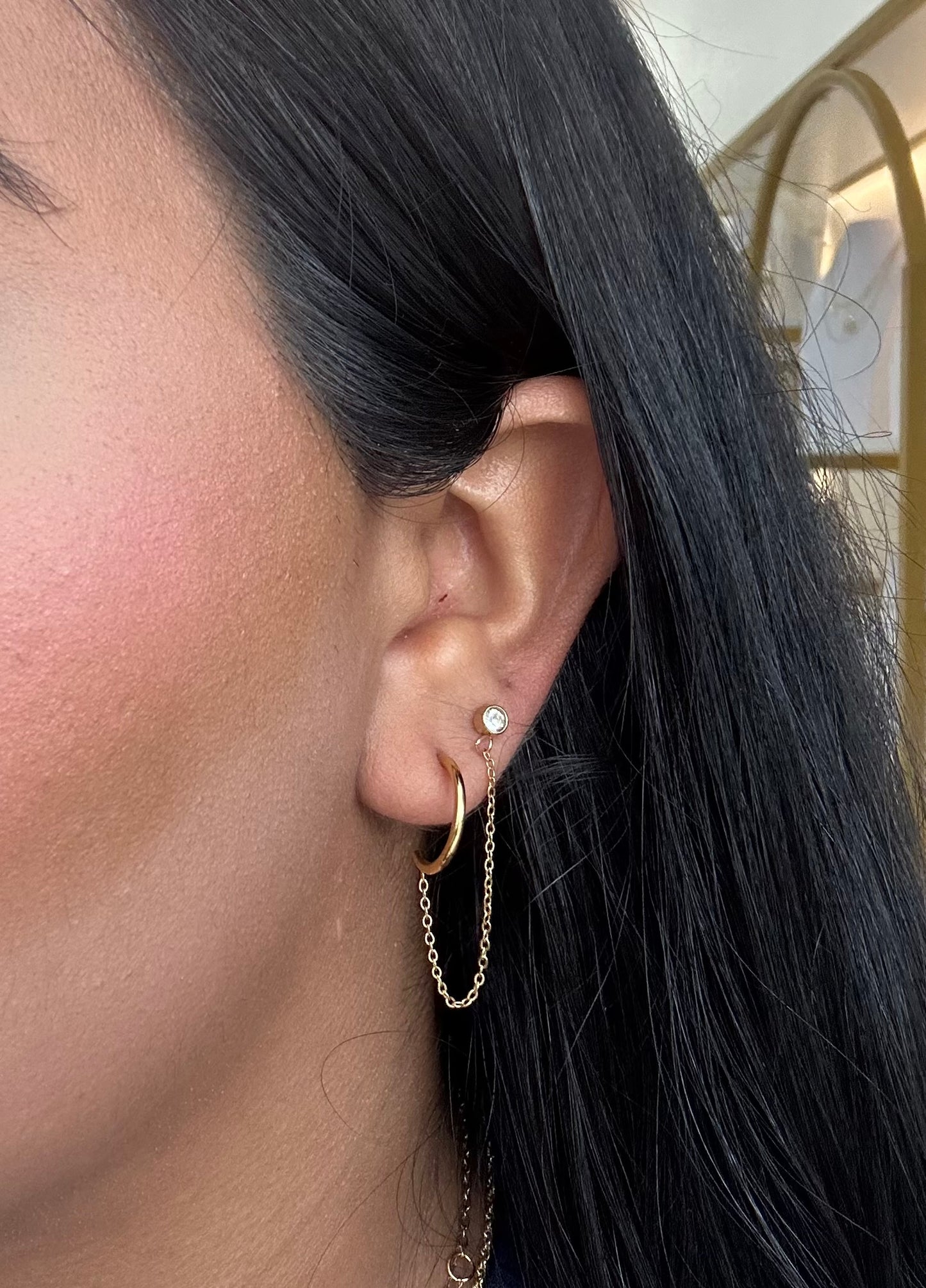 Double earrings
