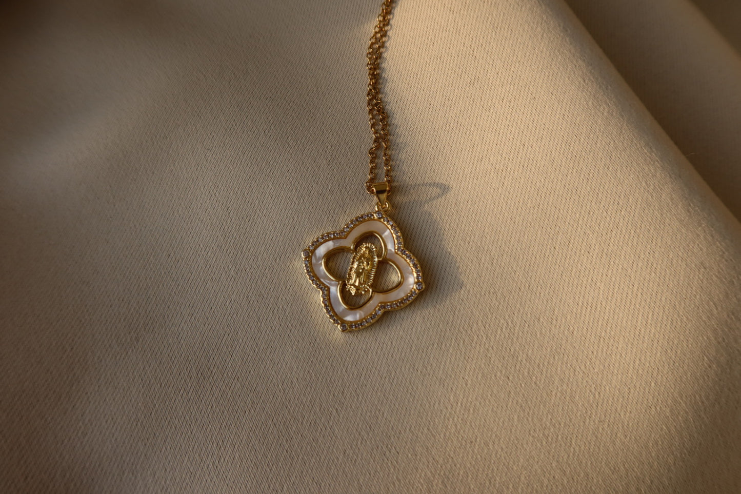 Virgin Mary Necklace
