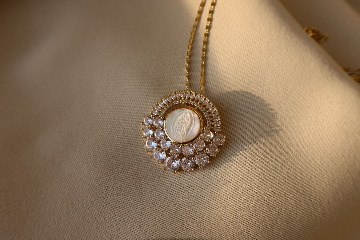 Virgin Mary Necklace