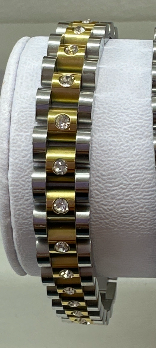 Two-tone bracelets