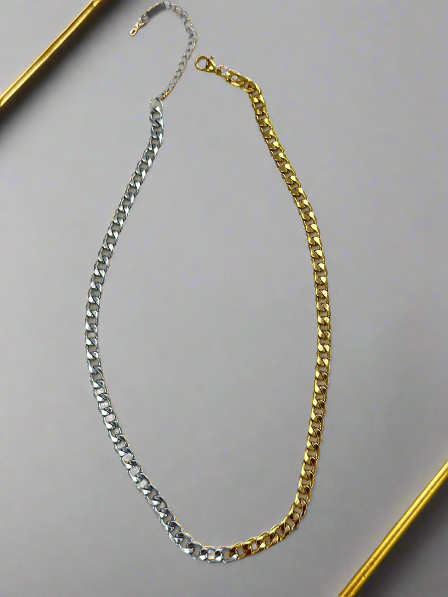 Two Tone Cuban Chain