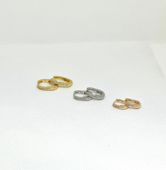 Tiffany mini hoops