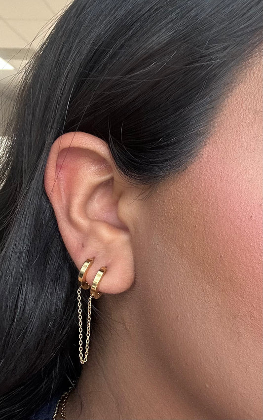 Double earrings