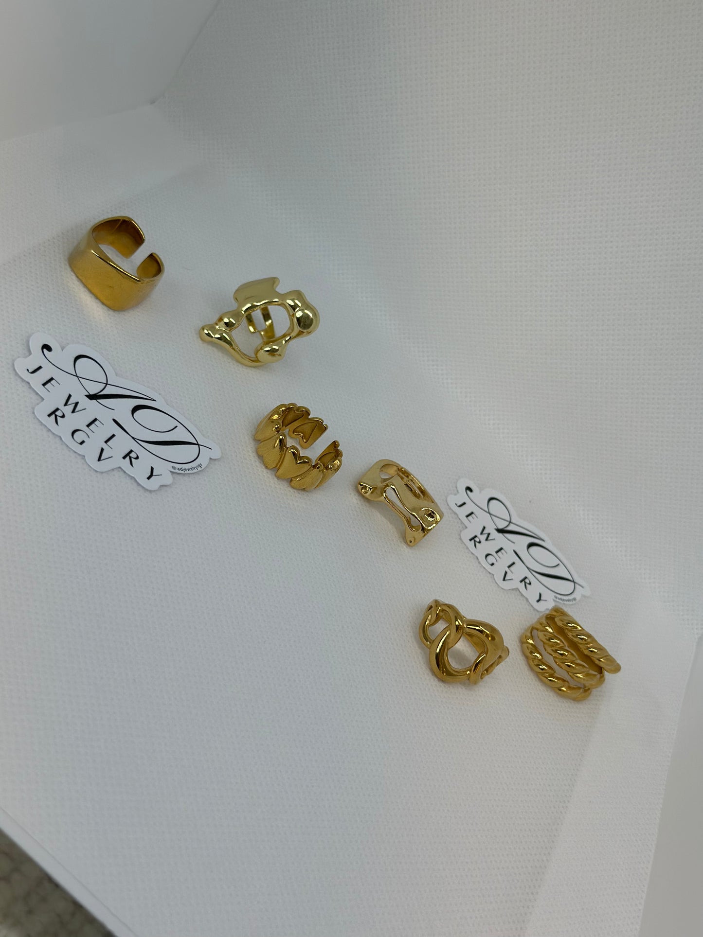 Gold adjustable Rings