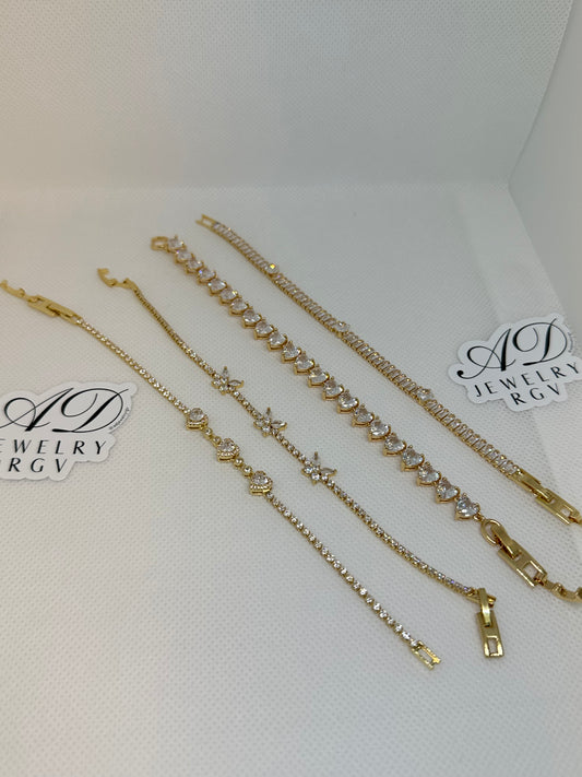 New CZ Bracelets