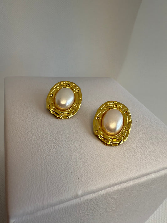 Steph pearl earrings