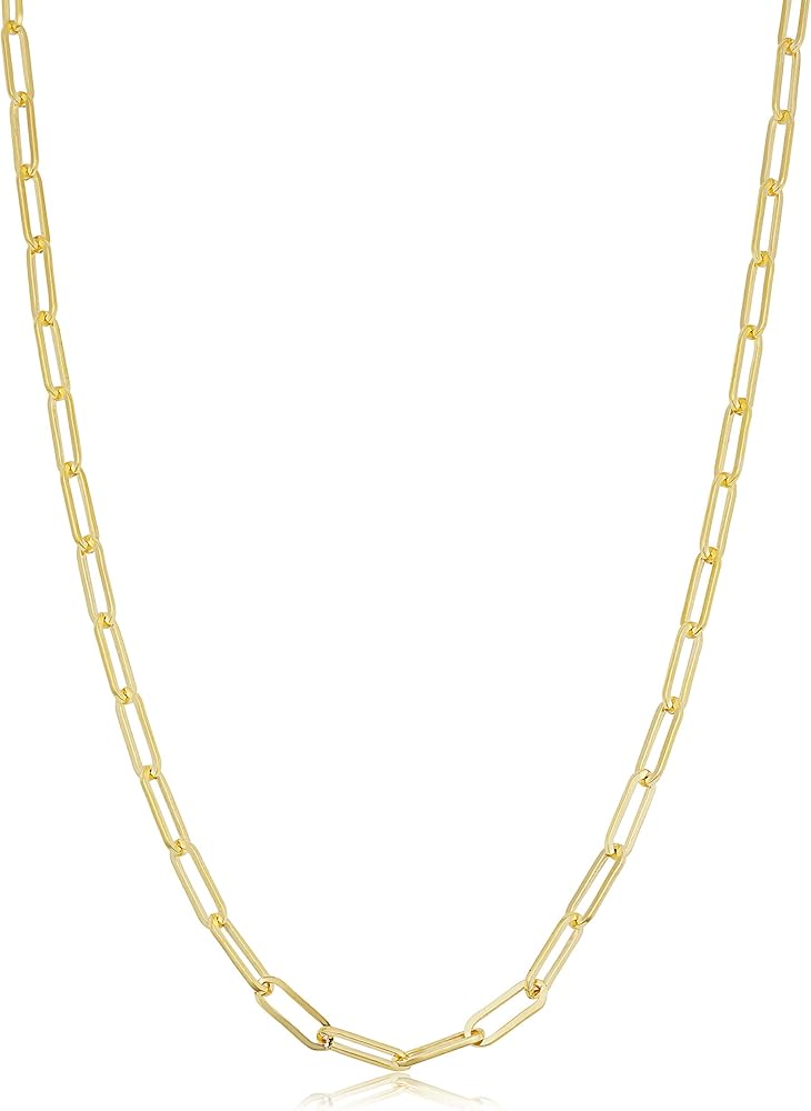 Paper clip necklace