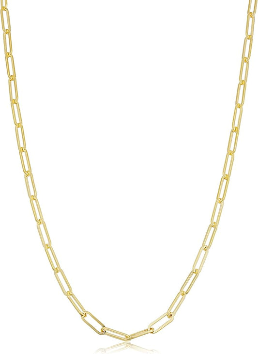 Paper clip necklace