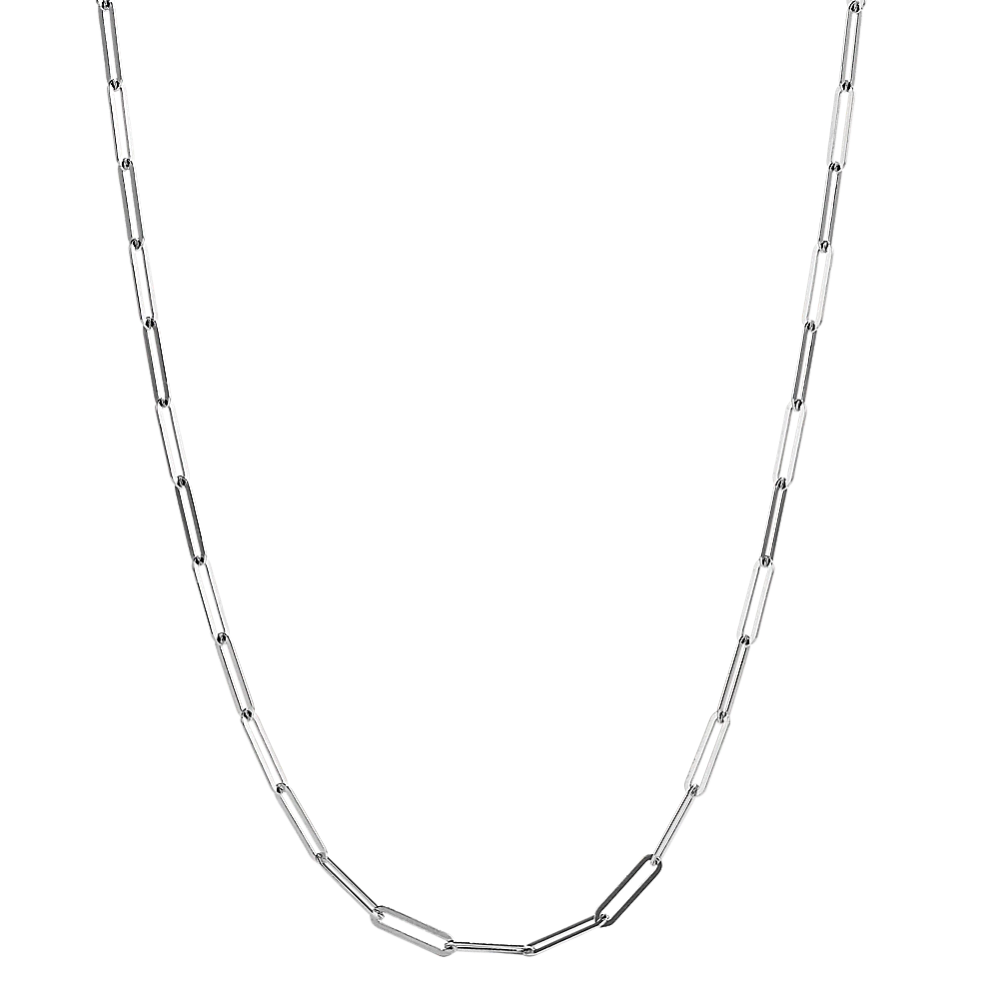 Paper clip necklace