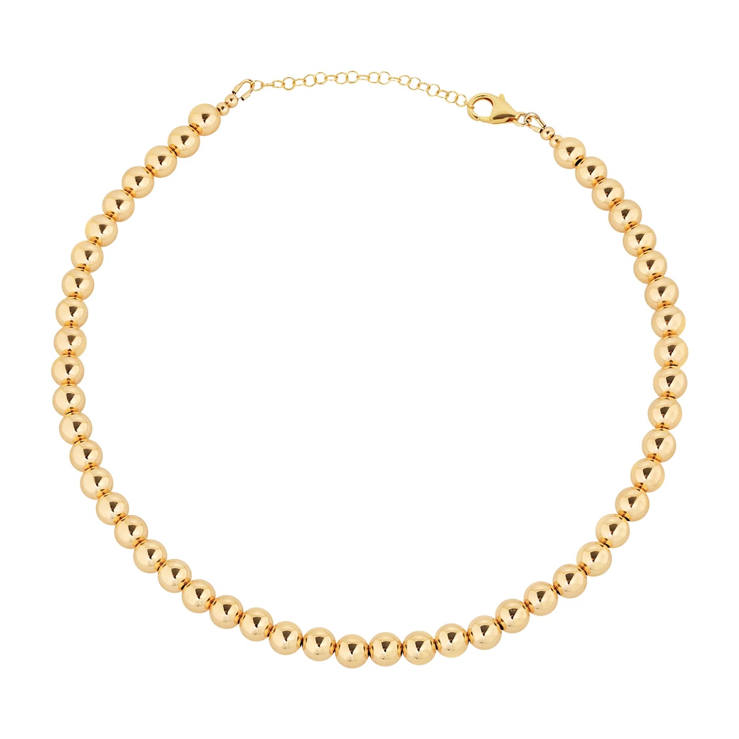 Large beaded necklace