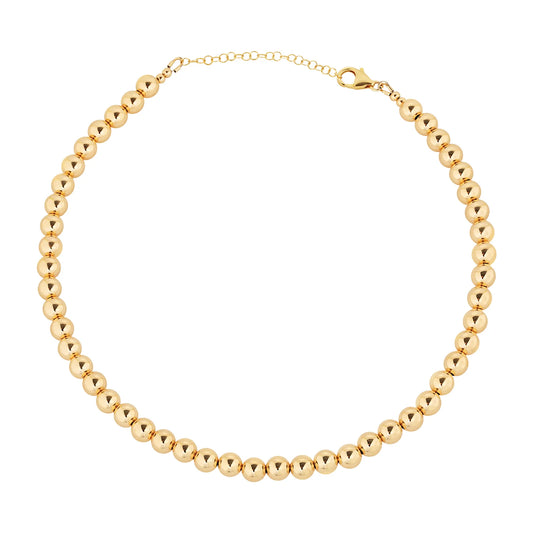 Large beaded necklace