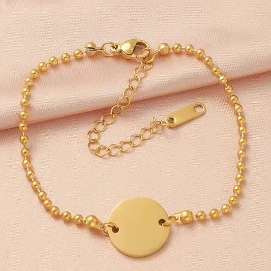 Engraved bracelet